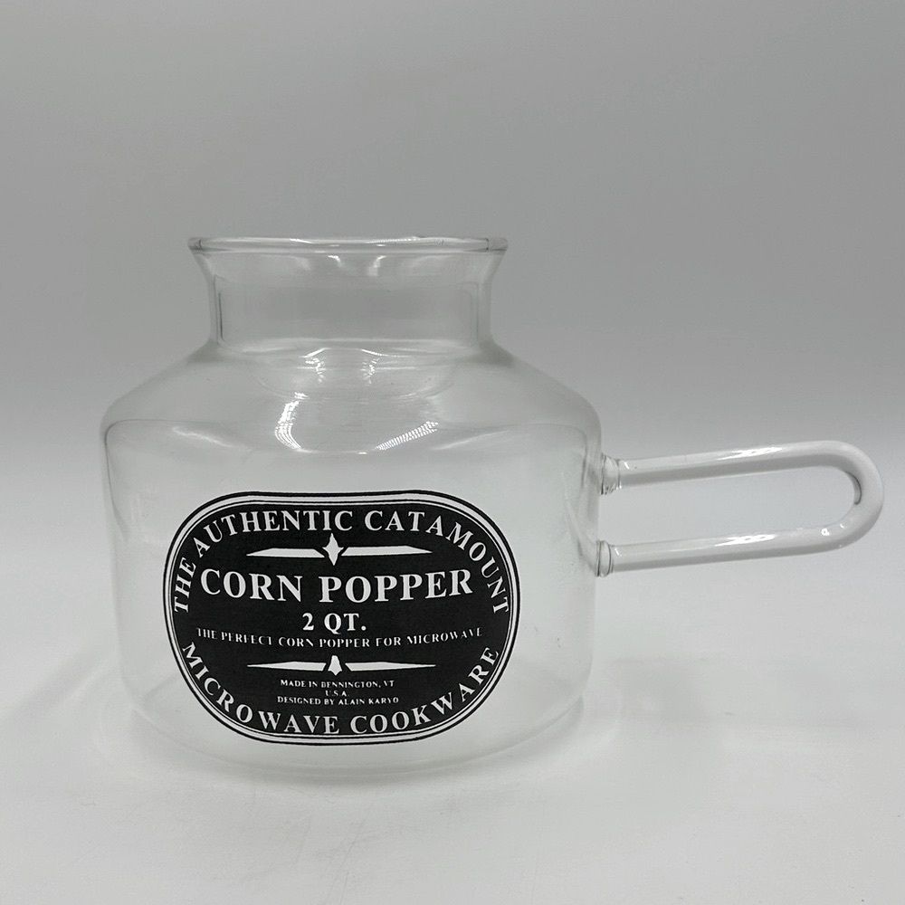 Catamount Brand Glass Corn Popper - Made in USA